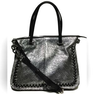 orYANY Metallic Leather Shoulder Bag NWT